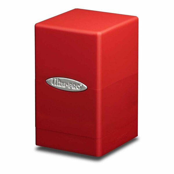 Ultra Pro Satin Tower Deck Box - Red 7442784174